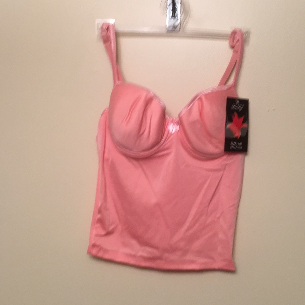 LiLy Pink Camisole Cami/Bra 34B